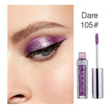 12colors Liquid Eye Shadow Waterproof Glitter Shimmer Easy To Wear Long Lasting Eyeliner Eye Makeup Cosmetics TSLM1