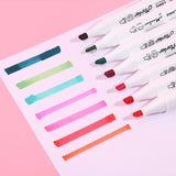 CHENYU 30/40/60/80Pcs Alcohol markers Manga Drawing Markers Pen Alcohol Based Non Toxic Sketch Oily Twin Brush Pen Art Supplies