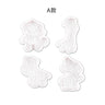 4pcs Creativity Slimes Play Dough Bear Elephant Lion Cutters Tools Accessories Mould Modeling Clay Sets Educational toy Children