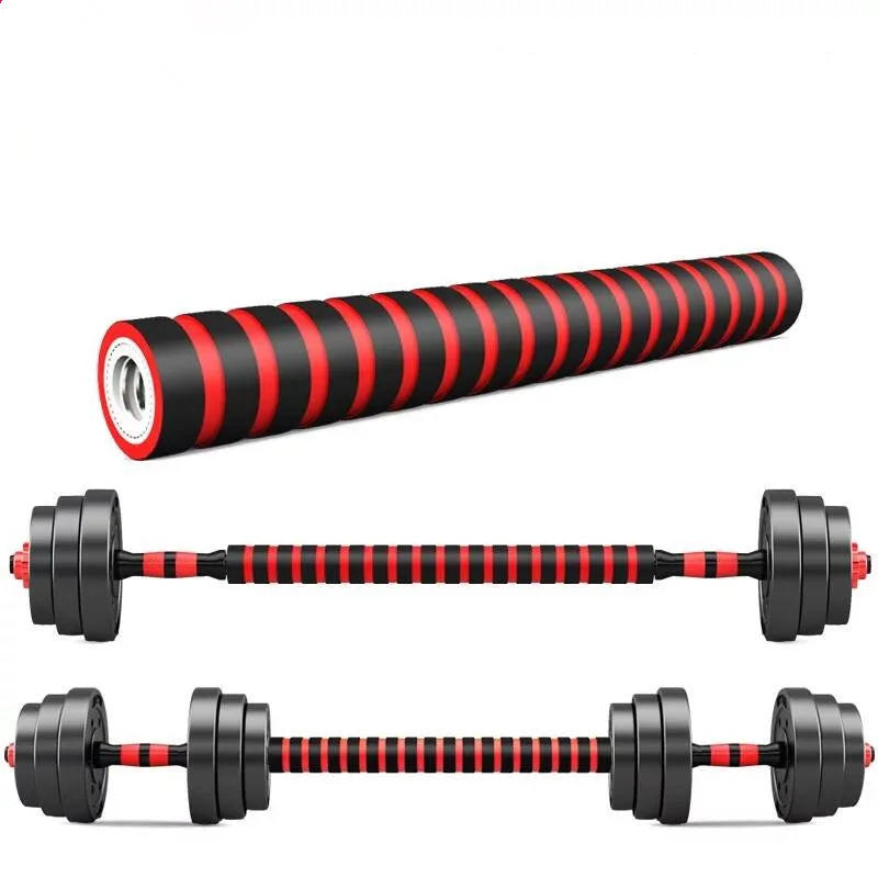 40cm Dumbbell Connecting Rod Gym Excersize Training Equipment Dumbbell Variable Barbell Connector Accessories Foam Pad Connector