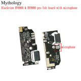 For Blackview BV9900 Pro USB Board Flex Cable Dock Connector with Microphone for BV9900 5.84" Mobile Phone Charger Circuits