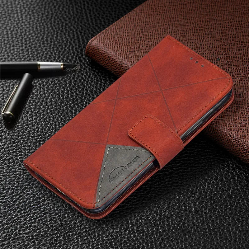 Wallet Flip Case For Redmi 12 Turbo Cover Case on For Xiaomi Redmi 12 12C Redmi12 C Redmi12C Coque Leather Phone Protective Bag