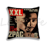 Rapper 2Pac Tupac Printing Pillows Covers Cool Pillow Case Baby Cushion Cover Case On The Pillow Pillowcase For Children 45x45