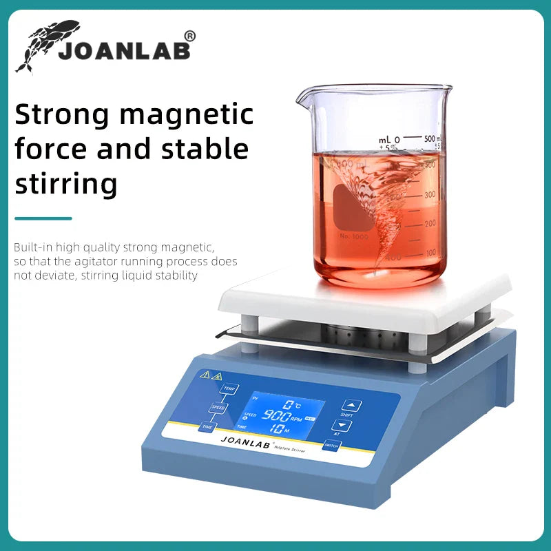 Magnetic Stirrer Hot Plate Lab Equipment Heating Stirrer Digital Display Magnetic Mixer With Stir Bar 3L 5L Liquid Stirrer 220v