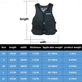 Universal Outdoor Neoprene Life Jacket Water Sports Buoyancy Vest Kayaking Boating Swimming Drifting Safety Life Vest