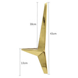 4Pcs Furniture Legs Gold Metal Heavy Duty Support leg Bracket for Table Sofa Cabinet Chair feet Corner Protector Furniture Parts