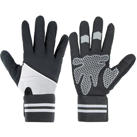 Gym Gloves Full Finger Weight Lifting Gloves With Wrist Support For Heavyweight Exercise Fitness Training Bodybuilding