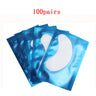 100Pairs Eyelash Extension Patches Under Eye Pads Paper Grafting False Eyelashes Paper Patch Stickers Makeup Tool