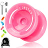 MAGICYOYO K2 CRYSTAL Yoyo , Dual Purpose Responsive Yo-Yo for Beginner, Replacement Unresponsive Bearing for Advanced