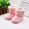 Baywell Autumn Winter Warm Newborn Boots 1 Year baby Girls Boys Shoes Toddler Soft Sole Fur Snow Boots 0-18M