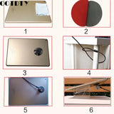 Durable Notebook Anti Theft Portable Lock Hole Round Tablet Laptop For IPad MacBook Notebook