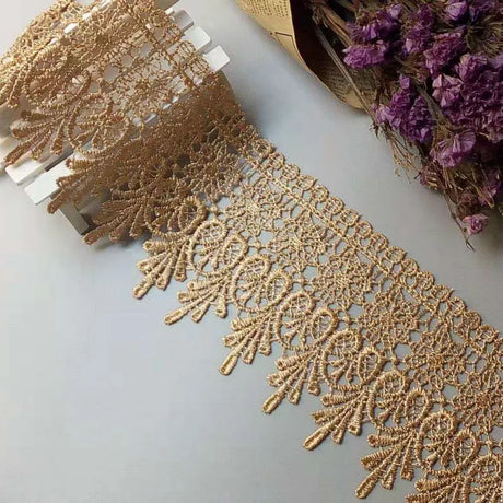 3 yards 10cm Lace Trim Lace Applique 7 Colors Polyester for Clothes Home Textiles Apparel Sewing Strip Trimmings Lace Fabric New