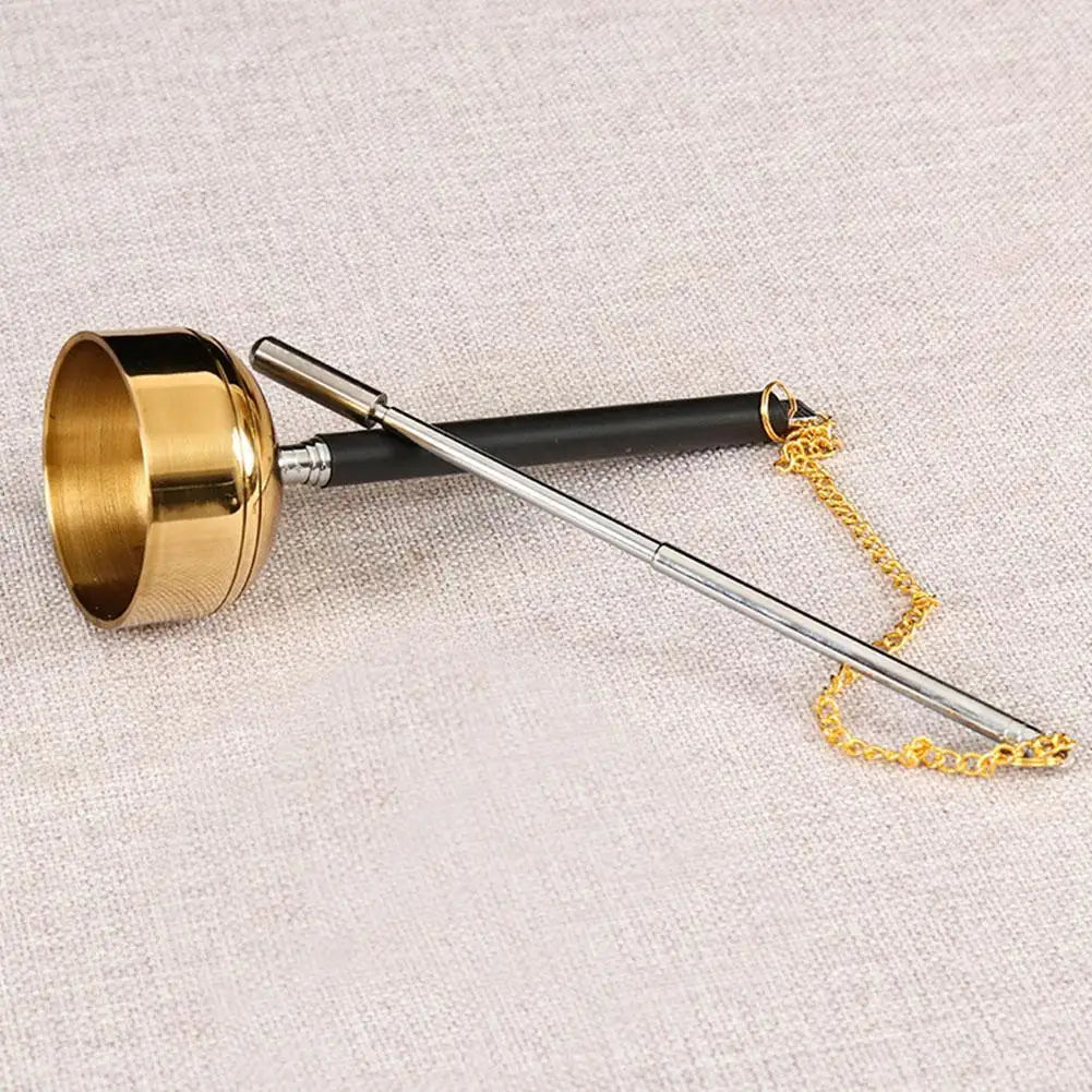 Pure Brass Chime Sound Bowl Flexible Length Yoga Meditation Bowl Therapy Singing Music Handicraft Tibetan Bowl Singing Chim S0j9