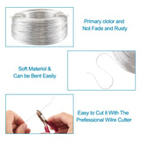 500g 0.8/1/1.2/1.5/2/3/2.5/3.5/4mm Aluminum Wire Bendable Beading Wire Supplies for Jewelry Making DIY Necklace Bracelets Craft