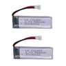 5PCS 3.7V 500mAh li-po Battery for H37 V966 V977 T37 X20 U815A U818 RC Quacopter Spare Parts Accessories 721855 XH2.54