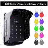 Standalone Access Controller RFID Access Control Keypad Waterproof Rainproof Cover digital panel Card Reader Door Lock System