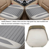 Car Seat Cover,Flax Cushion Seasons Universal Breathable  For Most Four-Door Sedan&SUV Ultra-Luxury Car Seat Protection