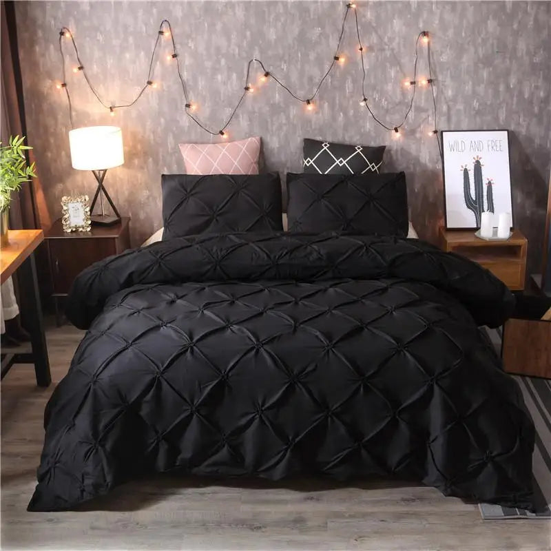 50 Duvet Cover Sets Bedding Set Luxury bedspreads Bed Set black White King double bed comforters No Sheet