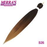 Braiding Hair Extensions Synthetic Hair for Braids Ombre Pre Stretched Jumbo Braids Hair Hot Water Setting Braid Mirra's Mirror