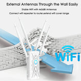 Wavlink 5 Ghz WiFi Repeater Wireless Wifi Extender 1200Mbps Wi-Fi Amplifier Long Range Wi fi Signal Booster 4x5dBi Antennas