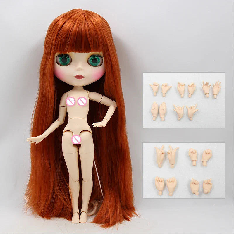 ICY DBS blyth doll 1/6 BJD toy custom doll joint body special offer on sale random eyes color nude doll 30cm anime girls gift