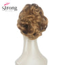 StrongBeauty Silver Short Natural Wave Ponytail Hair Extension With Claw Clip In Hairpiece COLOUR CHOICES