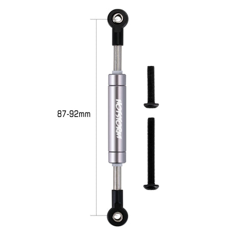 INJORA 1PCS 72-102mm Adjustable Servo Steering Link for 1/10 RC Car Crawler Axial SCX10 TRX4 Redcat GEN8 Upgrade Parts