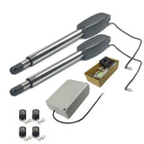 Heavy Duty PKM-C02 Automatic Electric Swing Gate Opener Operator Actuator Remote Control Swing Door Motor Drive Kit AC110V/220V