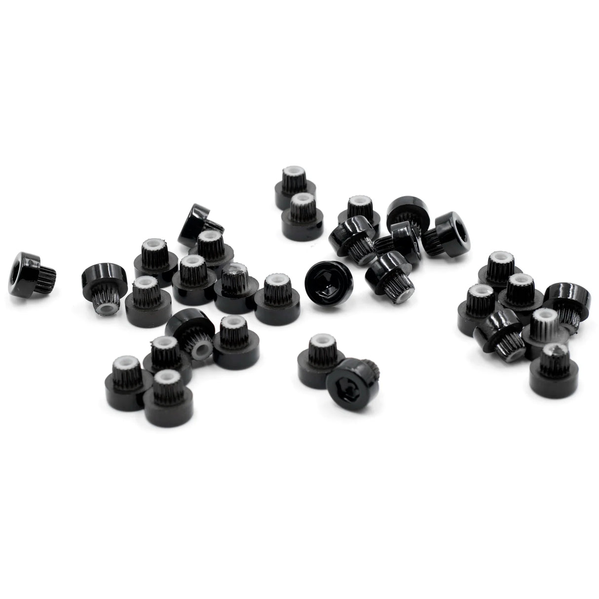 100pcs Universal Wheel Nuts For Cap Lip Screw Bolt Tires  Rim Silver Black Gold Dust-proof  Decorative Rivets Car Parts