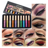 HANDAIYAN Makeup Set Series Eyeshadow Cream Matte Glitter Eyeliner Lip Gloss Liquid Lipstick Cosmetic Kit Eye Shadow Liner Stick