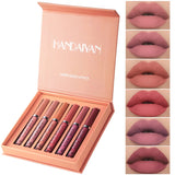 HANDAIYAN Makeup Set Series Eyeshadow Cream Matte Glitter Eyeliner Lip Gloss Liquid Lipstick Cosmetic Kit Eye Shadow Liner Stick