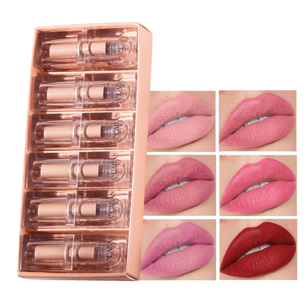 HANDAIYAN Makeup Set Series Eyeshadow Cream Matte Glitter Eyeliner Lip Gloss Liquid Lipstick Cosmetic Kit Eye Shadow Liner Stick