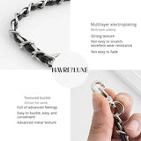 HAVREDELUXE Bag Chain Bag Strap Shoulder Strap Replacement Chain Metal Leather Chain Transformation Single Purchase Accessories