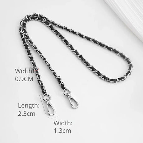 HAVREDELUXE Bag Chain Bag Strap Shoulder Strap Replacement Chain Metal Leather Chain Transformation Single Purchase Accessories