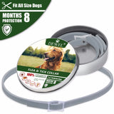 Benepaw Anti Tick Flea Collar Dog 8 Months Protection Waterproof Safe Pet Collar Adjustable Small Large Medium Dog Accessories