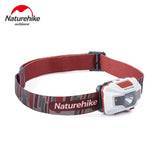 Naturehike USB Charge LED Headlamp Camping Headlight Outdoor Light Waterproof Headlights Go Fishing Head Wear Light NH00T002-D