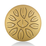 HLURU Mini Steel Tongue Drum 6 Inch 11 Notes C Key Drum Music Drum Ethereal Drum Yoga Meditation Drum Percussion instruments