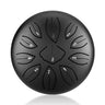 HLURU Mini Steel Tongue Drum 6 Inch 11 Notes C Key Drum Music Drum Ethereal Drum Yoga Meditation Drum Percussion instruments