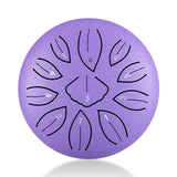 HLURU Mini Steel Tongue Drum 6 Inch 11 Notes C Key Drum Music Drum Ethereal Drum Yoga Meditation Drum Percussion instruments