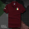 Italy Italia Italian polo shirts men short sleeve white brands printed for country 2017 cotton nation team flag ITA country top