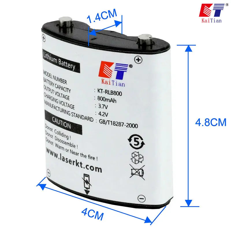 KaiTian Laser Battery Rechargeable Lithium for Self-Leveling Green/Red Line Nivel Laser 3D Vertical&Horizontal Lasers Levels 360