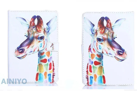 Universal Cover case for PocketBook 740 (InkPad 3) 7.8 inch E-Book 7.8 inch Tablet Cartoon Printed PU Leather Case