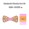 Mahoosive New Floral Wood Bow Ties for Men Bowtie Hollow Butterflies Wedding suit wooden bowtie Shirt krawatte Bowknots Slim tie