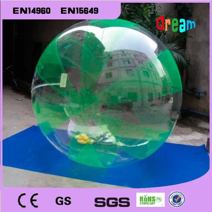 Free Shipping 2m Inflatable Eater Paint Ball Inflataer Water Walking Ball Walking On Water Ball Water Balloon Zorb Ball