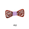 New arrival Fashion Apparel Accessories Ties Boys Wooden Bow ties Kids Children Bowties Butterfly Cravat Wood tie