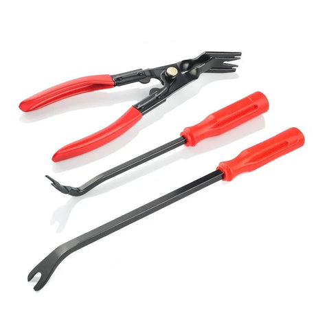 Car Audio Repair Tools Trim Removal Tool Car Panel Door Audio Trim Removal Tool Kit Auto Clip Pliers Fastener Remover Tool Set