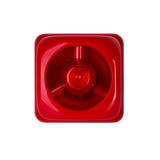 Security Alarm DC24V Alarm Siren With Flashlight 100dB Sounder Fire Siren With Strobe For Conventional Fire Alarm System