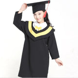 Bazzery Children's performance clothing Academic dress gown Unisex Kindergarten Dr. cloth graduated Bachelor suits Dr. cap