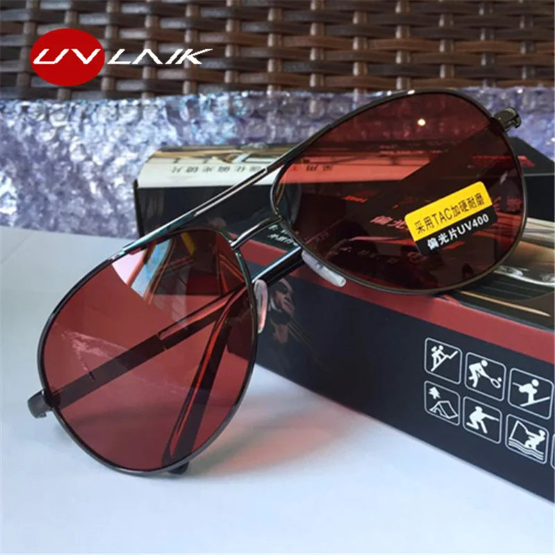 Imwete Polarized Sunglasses Men TAC Sun Glasses Female Male Night Vision Driving Glasses Goggles UV400 Yellow Lens Eyeglasses