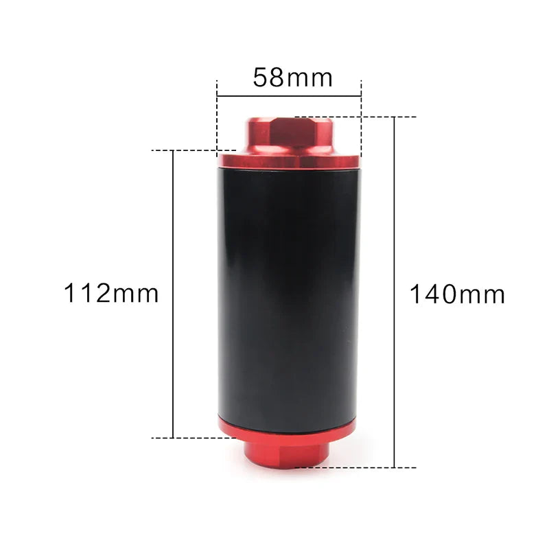 Automobile refitted 58mm AN6 AN8 AN10 fuel filter gasoline filter filter